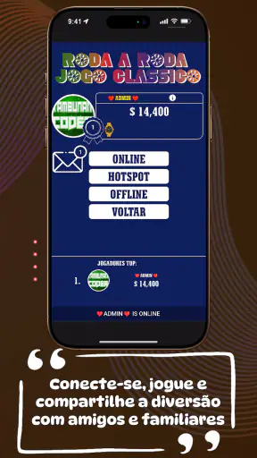 Roda a Roda Clássico screenshot
