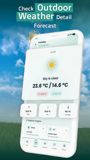 Room Temperature Thermometer screenshot