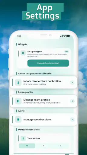Room Temperature Thermometer screenshot