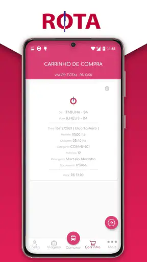 Rota Transportes screenshot