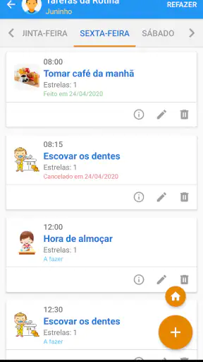 Rotina Divertida - Autismo screenshot