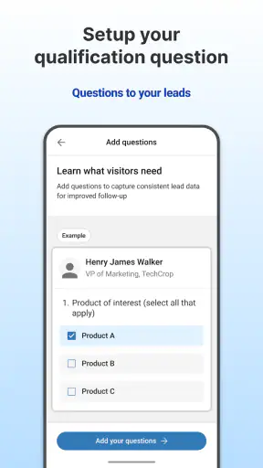 RX Lead Manager App screenshot
