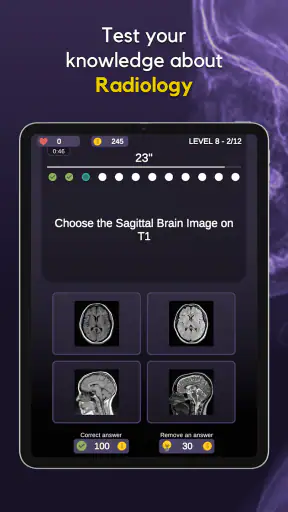 RX Trivia - Quiz de Radiologia screenshot