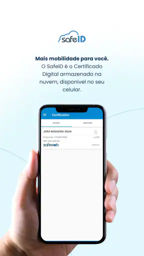 SafeID screenshot