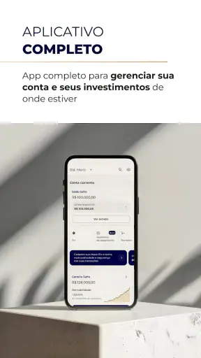 Safra: investimentos e conta screenshot