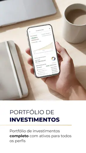 Safra: investimentos e conta screenshot