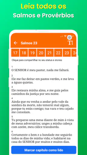 Salmos e Provérbios da Bíblia screenshot