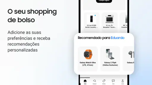Samsung Shop: Loja Oficial screenshot