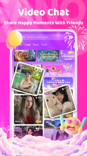 Sano Live-Live Stream & Chat screenshot
