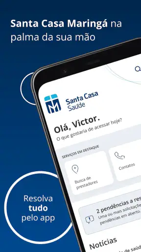 SANTA CASA SAÚDE screenshot