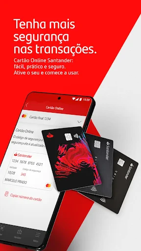 Santander Brasil screenshot