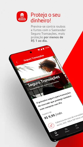 Santander Brasil screenshot