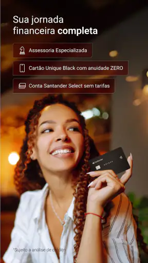 Santander Corretora: taxa 0 screenshot