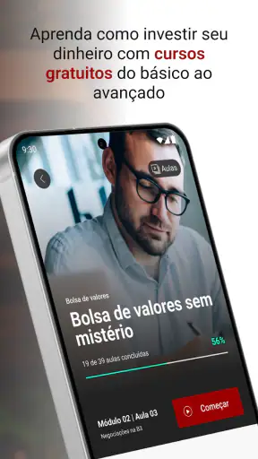 Santander Corretora: taxa 0 screenshot