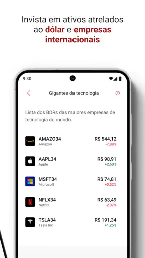 Santander Corretora: taxa 0 screenshot