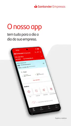 Santander Empresas screenshot