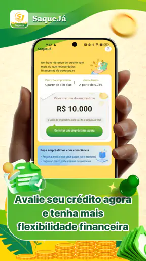 SaqueJá – Empréstimo Seguro screenshot
