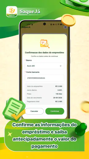 SaqueJá – Empréstimo Seguro screenshot