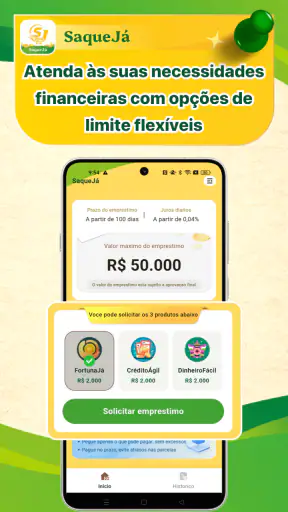 SaqueJá – Empréstimo Seguro screenshot