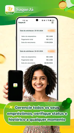 SaqueJá – Empréstimo Seguro screenshot