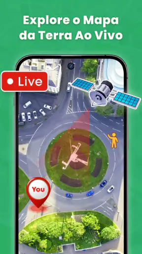 Satélite ao Vivo - Ver o Mundo screenshot
