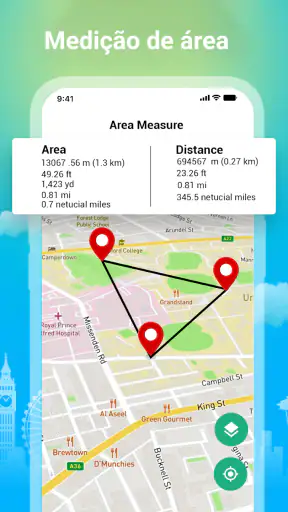 satélite visualizar navegação screenshot