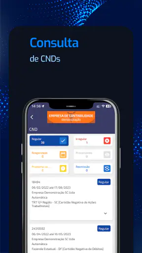 SCI APP 4.0 screenshot