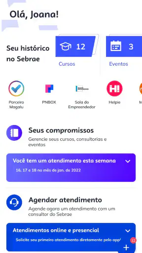 Sebrae: para você empreender screenshot