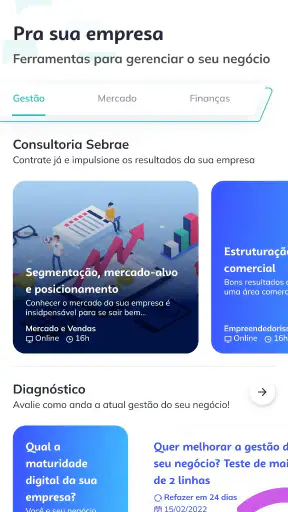 Sebrae: para você empreender screenshot