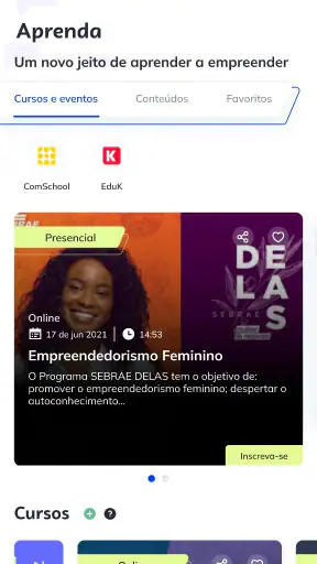 Sebrae: para você empreender screenshot