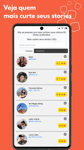 Seguidores & Não Seguidores screenshot