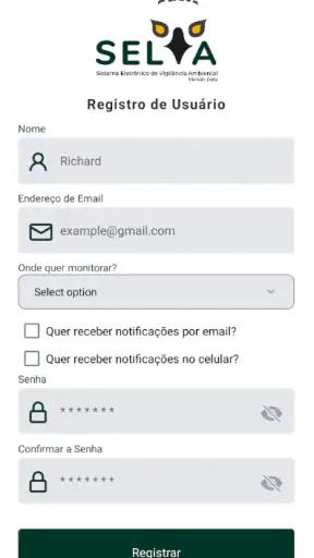 SelvaApp screenshot
