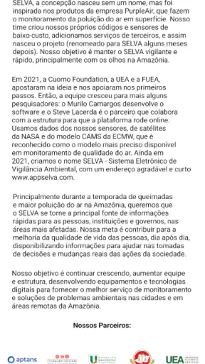 SelvaApp screenshot