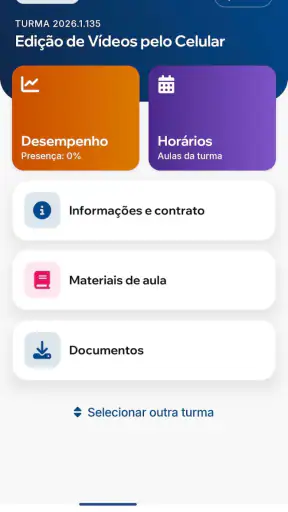 Senac Portal Aluno screenshot