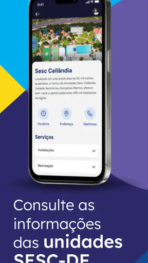 Sesc Distrito Federal screenshot