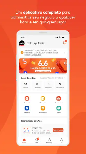 Shopee Vendedor screenshot