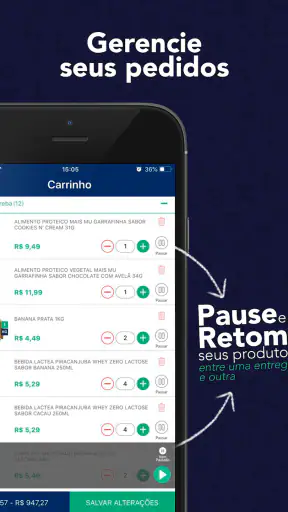Shopper Supermercado Online screenshot
