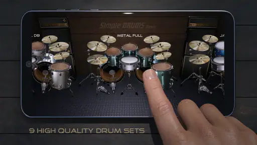 Simple Drums Basic: Bateria 3D screenshot