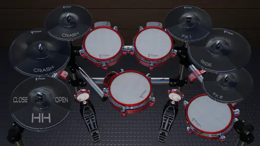 Simple Drums Basic: Bateria 3D screenshot