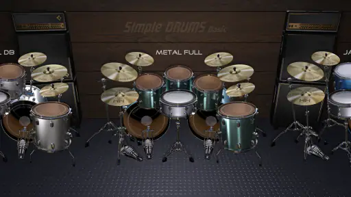 Simple Drums Basic: Bateria 3D screenshot