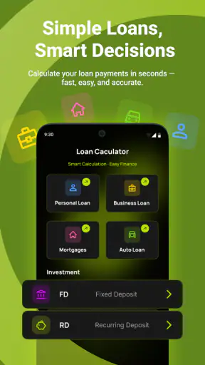 Simple Loan: Finance Calc screenshot