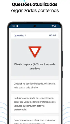 Simulado de Habilitação screenshot