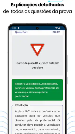 Simulado de Habilitação screenshot