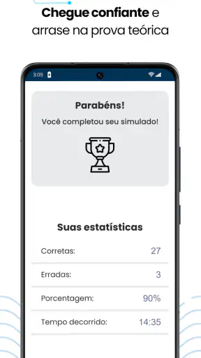 Simulado de Habilitação screenshot