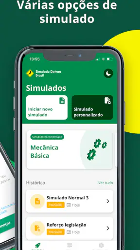 Simulado Detran Brasil 2026 screenshot