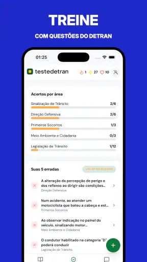 Simulado Detran CNH Prova 26 screenshot