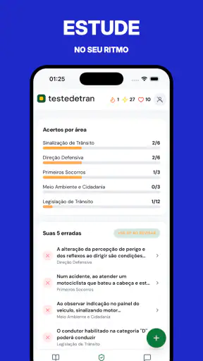 Simulado Detran CNH Prova 26 screenshot