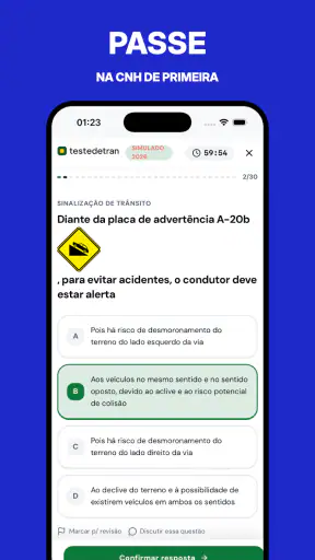 Simulado Detran CNH Prova 26 screenshot
