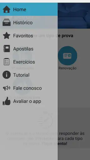 Simulado Detran-SP screenshot