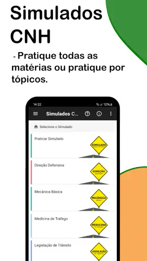 Simulado Prova CNH screenshot